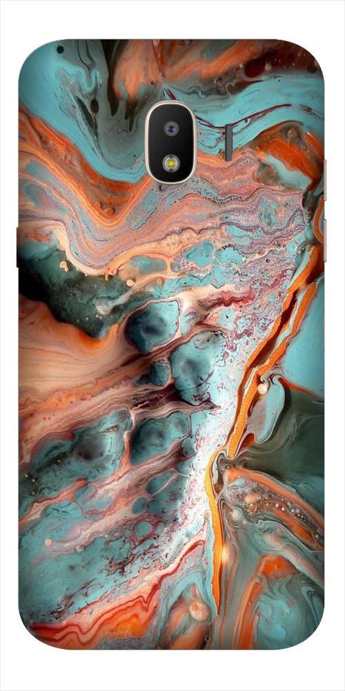 Marble Texture Mobile Back Case for Galaxy J2 2018   (Design - 309)