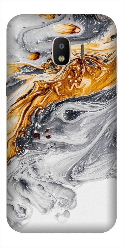 Marble Texture Mobile Back Case for Galaxy J2 2018   (Design - 310)
