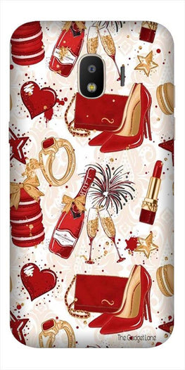 Girlish Mobile Back Case for Galaxy J2 2018 (Design - 312)