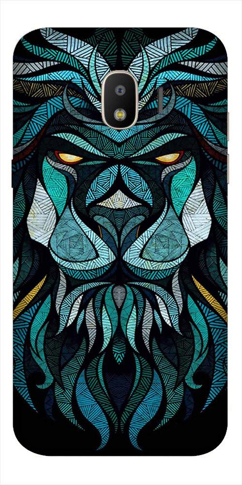 Lion Mobile Back Case for Galaxy J2 2018   (Design - 314)