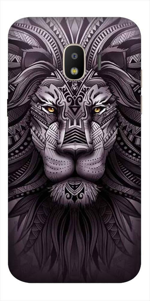 Lion Mobile Back Case for Galaxy J4  (Design - 315)