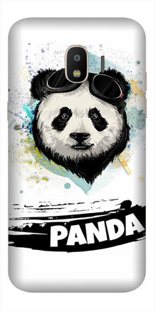 Panda Mobile Back Case for Galaxy J4  (Design - 319)