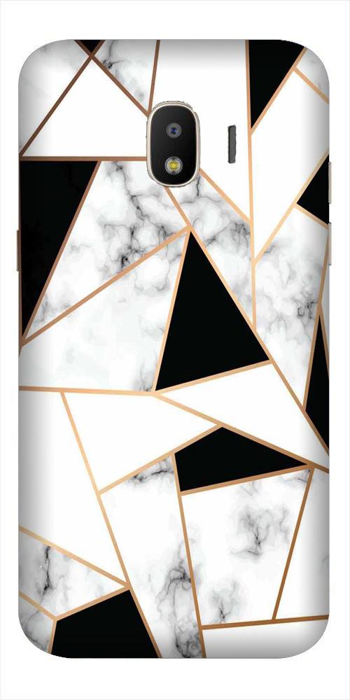 Marble Texture Mobile Back Case for Galaxy J2 2018   (Design - 322)