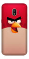 Angry Bird Red Mobile Back Case for Galaxy J2 Core   (Design - 325)