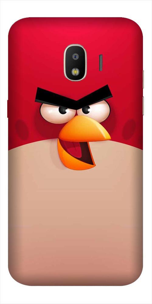 Angry Bird Red Mobile Back Case for Galaxy J2 Core   (Design - 325)