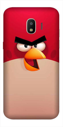 Angry Bird Red Mobile Back Case for Galaxy J4  (Design - 325)