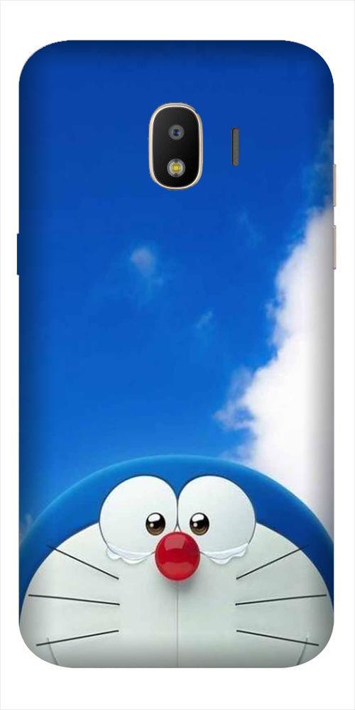 Doremon Mobile Back Case for Galaxy J4  (Design - 326)