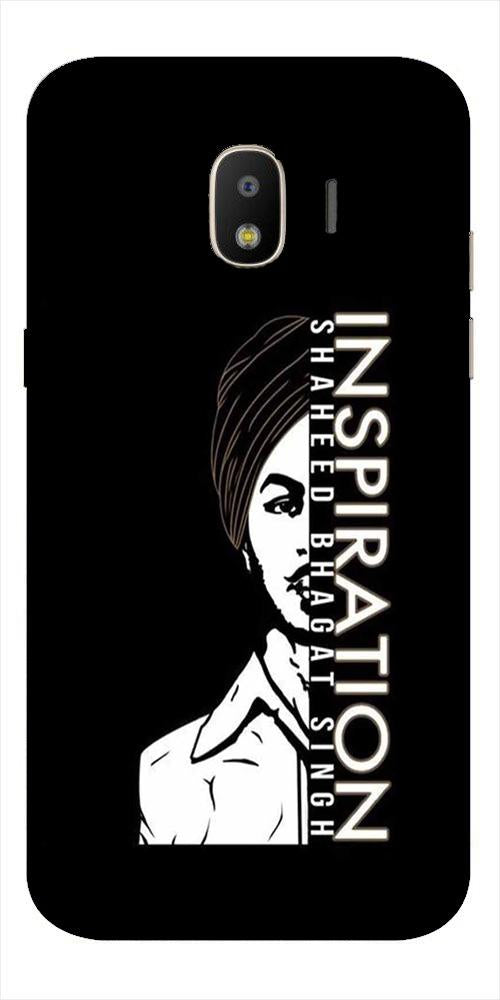 Bhagat Singh Mobile Back Case for Galaxy J2 2018   (Design - 329)
