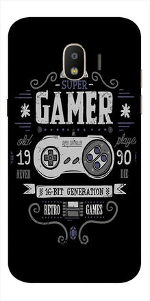 Gamer Mobile Back Case for Galaxy J4  (Design - 330)