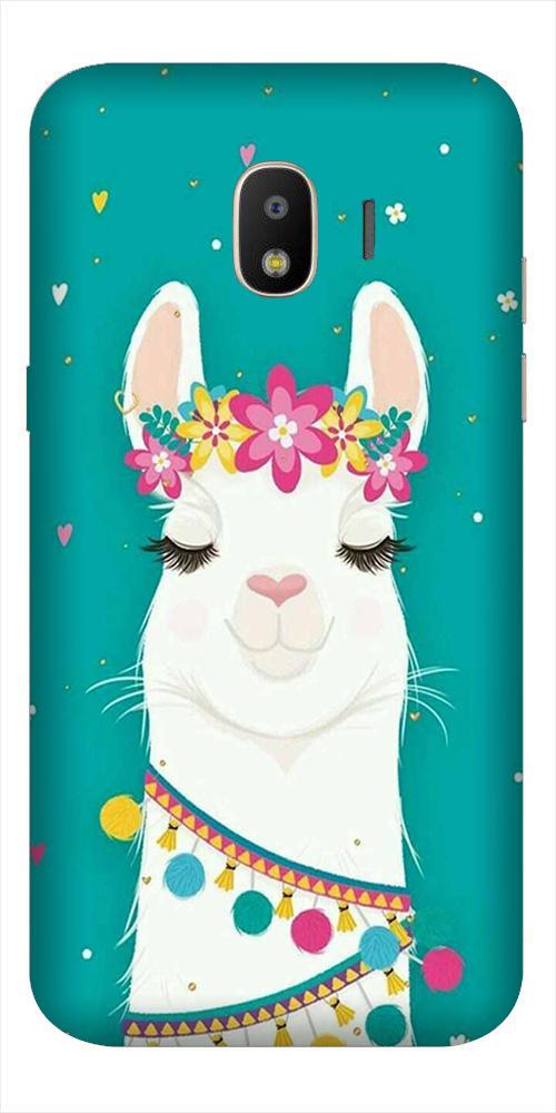 Camel Mobile Back Case for Galaxy J4  (Design - 331)