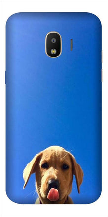 Dog Mobile Back Case for Galaxy J4  (Design - 332)