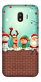 Santa Claus Mobile Back Case for Galaxy J2 Core   (Design - 334)