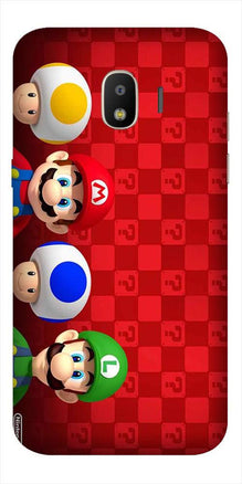 Mario Mobile Back Case for Galaxy J2 Core   (Design - 337)