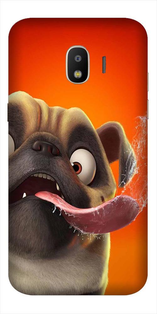 Dog Mobile Back Case for Galaxy J2 2018   (Design - 343)