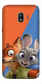 Cartoon Mobile Back Case for Galaxy J2 Core   (Design - 346)