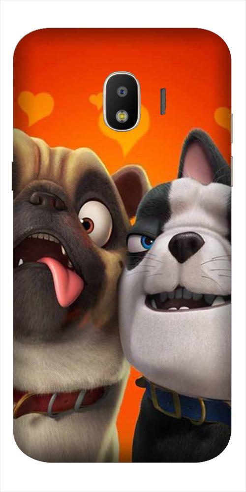 Dog Puppy Mobile Back Case for Galaxy J2 Core   (Design - 350)