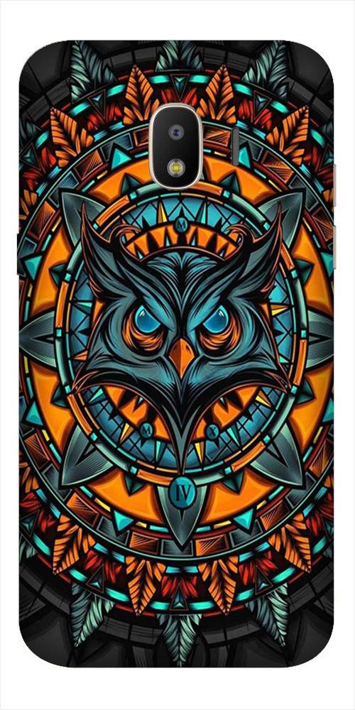 Owl Mobile Back Case for Galaxy J2 Core   (Design - 360)