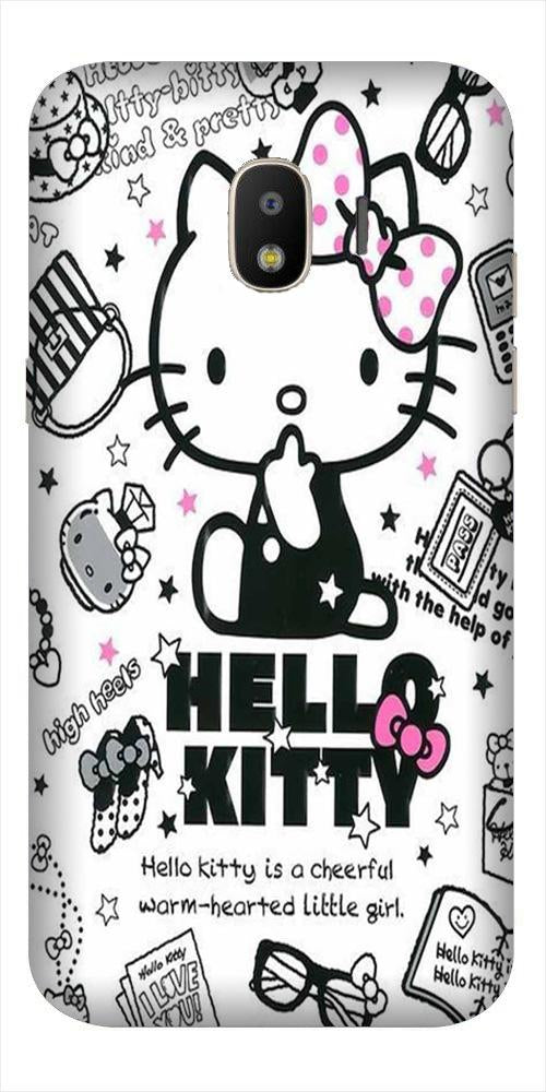 Hello Kitty Mobile Back Case for Galaxy J2 2018   (Design - 361)