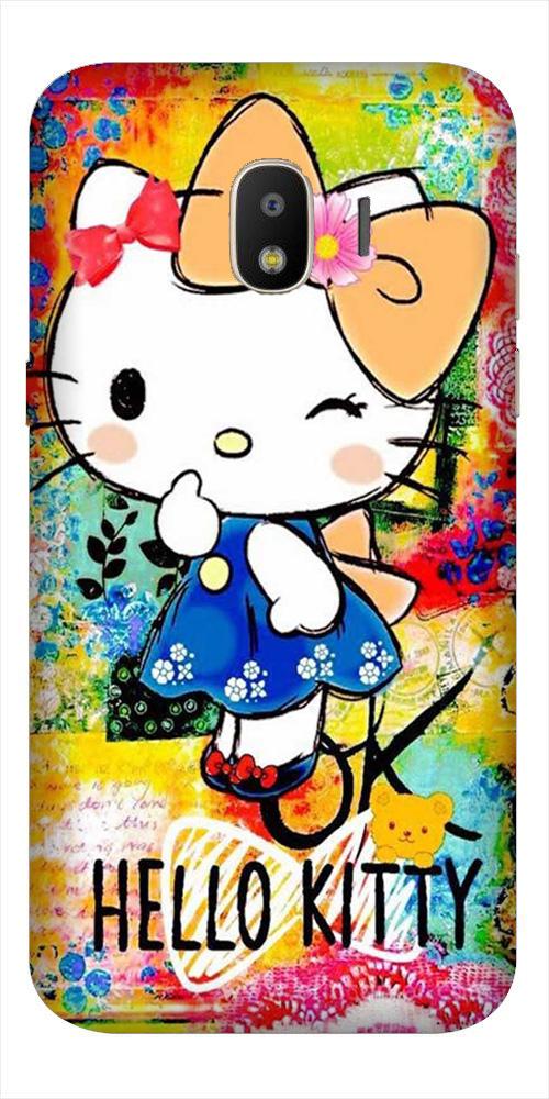 Hello Kitty Mobile Back Case for Galaxy J2 2018   (Design - 362)