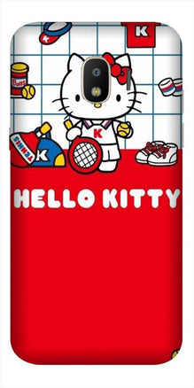 Hello Kitty Mobile Back Case for Galaxy J4  (Design - 363)