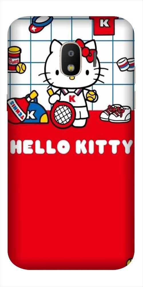 Hello Kitty Mobile Back Case for Galaxy J2 Core   (Design - 363)
