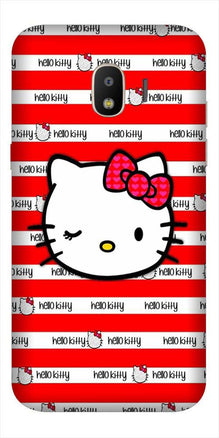Hello Kitty Mobile Back Case for Galaxy J2 2018   (Design - 364)