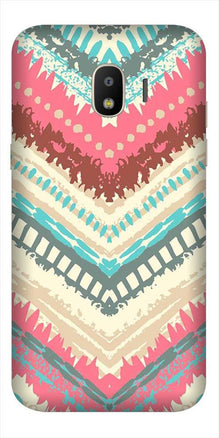 Pattern Mobile Back Case for Galaxy J4  (Design - 368)