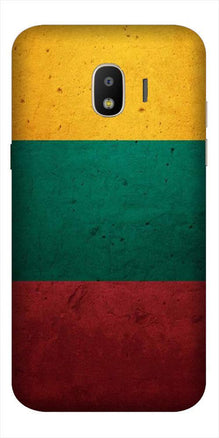 Color Pattern Mobile Back Case for Galaxy J2 2018   (Design - 374)