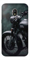 Royal Enfield Mobile Back Case for Galaxy J4  (Design - 380)