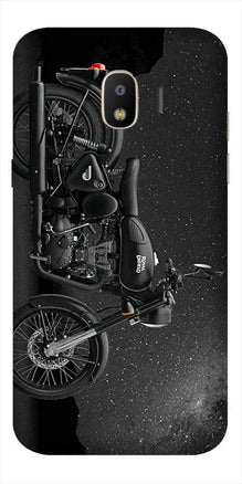 Royal Enfield Mobile Back Case for Galaxy J2 Core   (Design - 381)