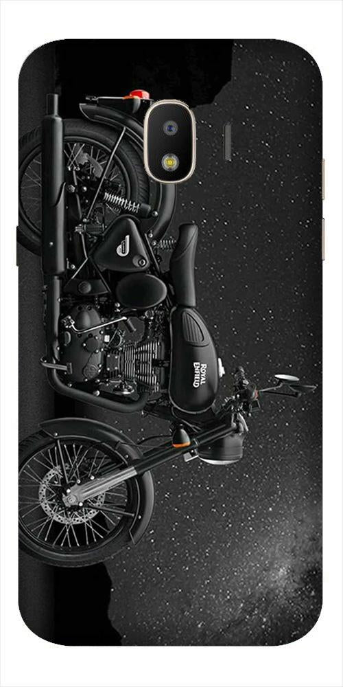 Royal Enfield Mobile Back Case for Galaxy J2 2018   (Design - 381)