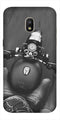 Royal Enfield Mobile Back Case for Galaxy J4  (Design - 382)