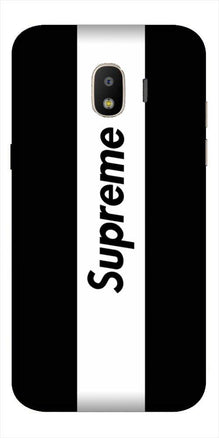 Supreme Mobile Back Case for Galaxy J4  (Design - 388)