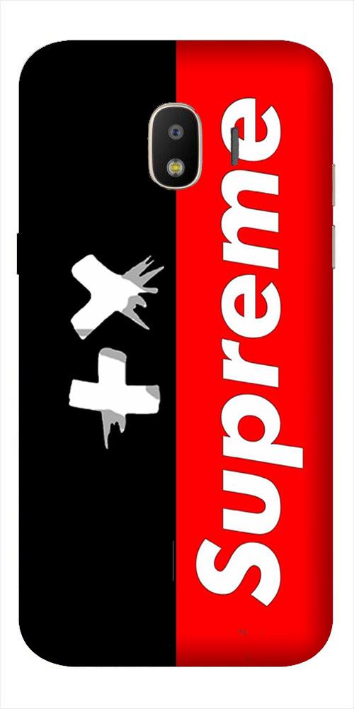 Supreme Mobile Back Case for Galaxy J2 2018   (Design - 389)