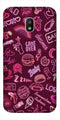 Party Theme Mobile Back Case for Galaxy J4  (Design - 392)