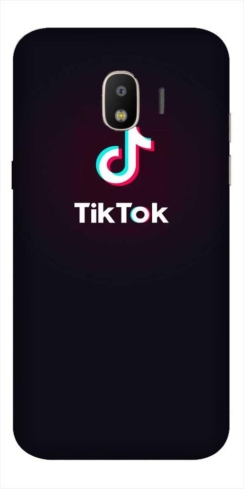 Tiktok Mobile Back Case for Galaxy J2 2018   (Design - 396)