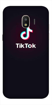 Tiktok Mobile Back Case for Galaxy J2 Core   (Design - 396)