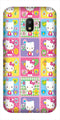 Kitty Mobile Back Case for Galaxy J4  (Design - 400)
