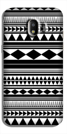 Black white Pattern Case for Galaxy J2 (2018)