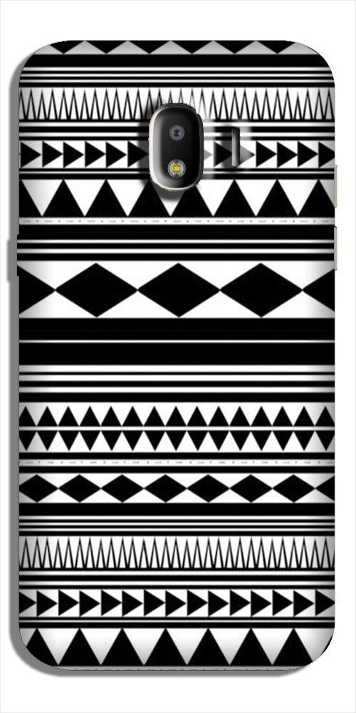 Black white Pattern Case for Galaxy J4