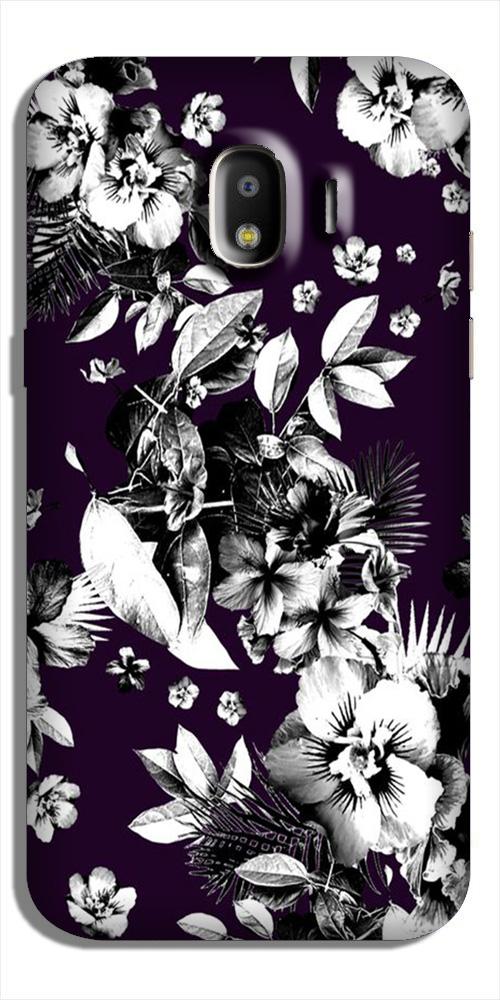white flowers Case for Galaxy J2 (2018)