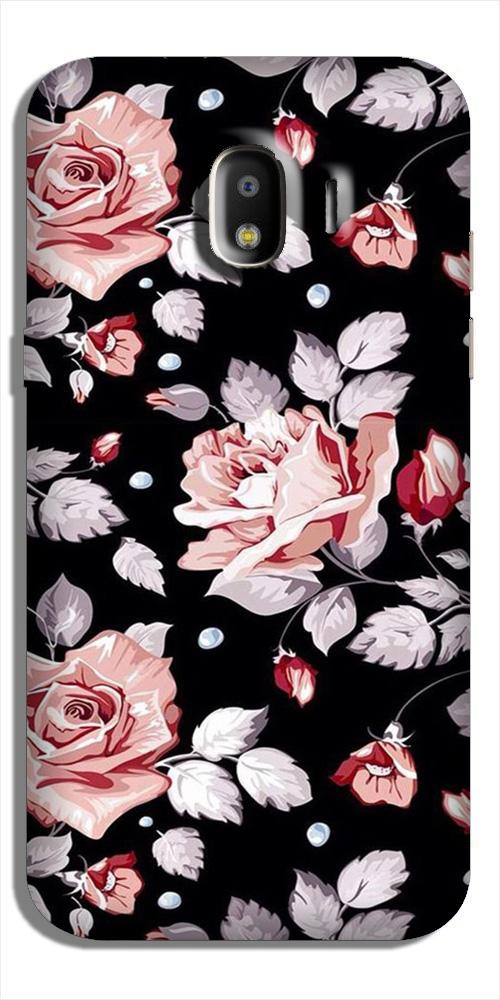 Pink rose Case for Galaxy J4