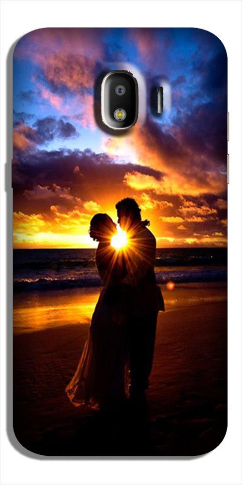 Couple Sea shore Case for Galaxy J4