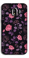 Rose Black Background Case for Galaxy J2 Core