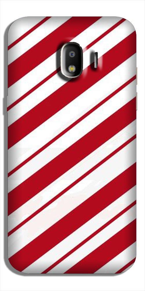Red White Case for Galaxy J2 (2018)
