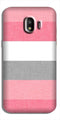 Pink white pattern Case for Galaxy J4