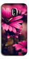 Purple Daisy Case for Galaxy J4