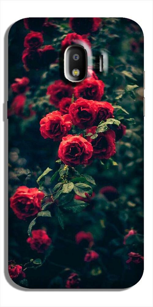 Red Rose Case for Galaxy J2 (2018)