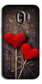 Red Hearts Case for Galaxy J4