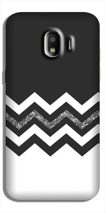 Black white Pattern2Case for Galaxy J4